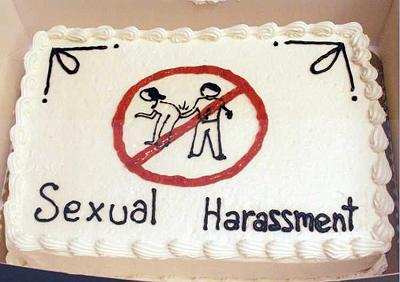sexual harassment cake